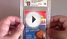 NBA Fleer 1986-87 Wax pack opened on Openboosters